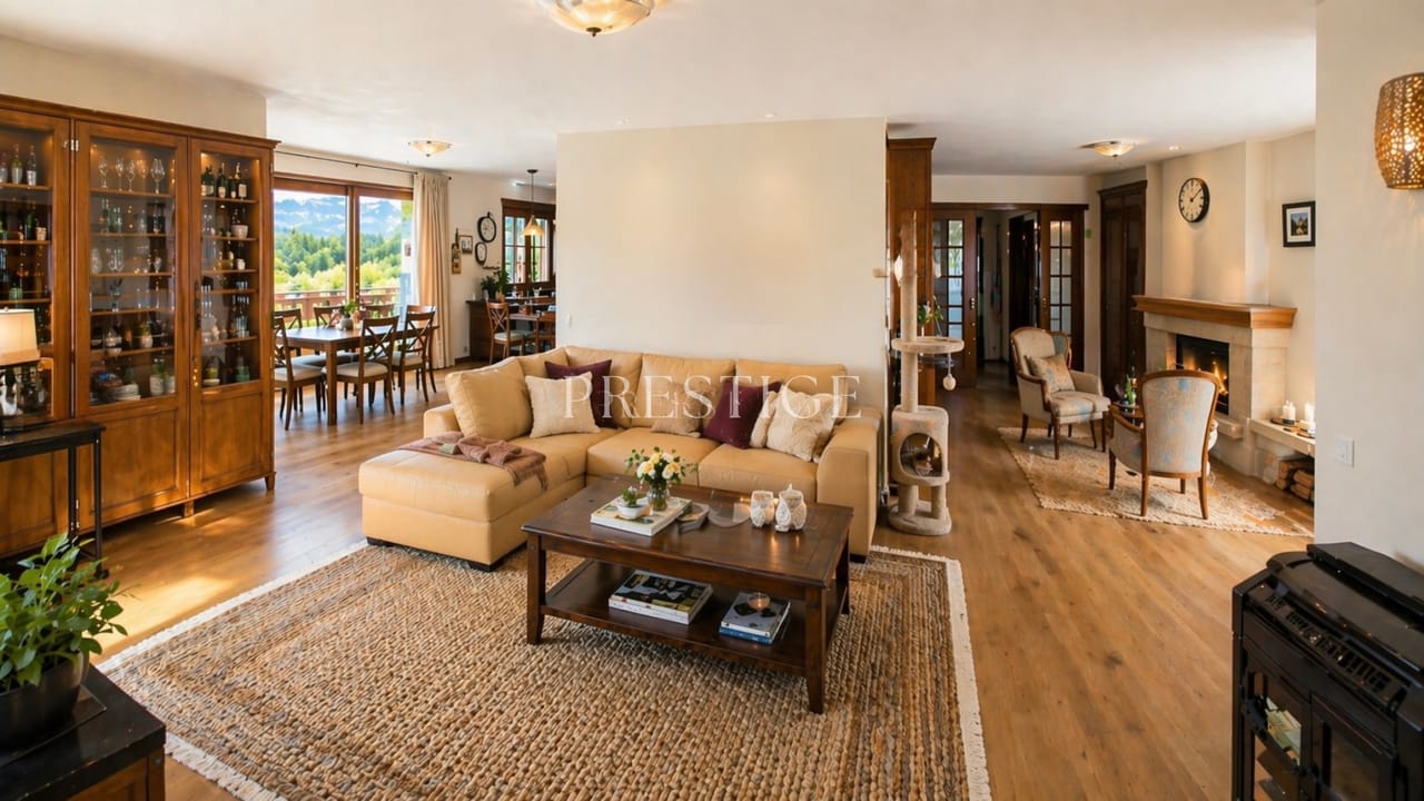 Chalet familial de standing à Anzère - Discretion, luxe, spa & ascenseur — photo 2