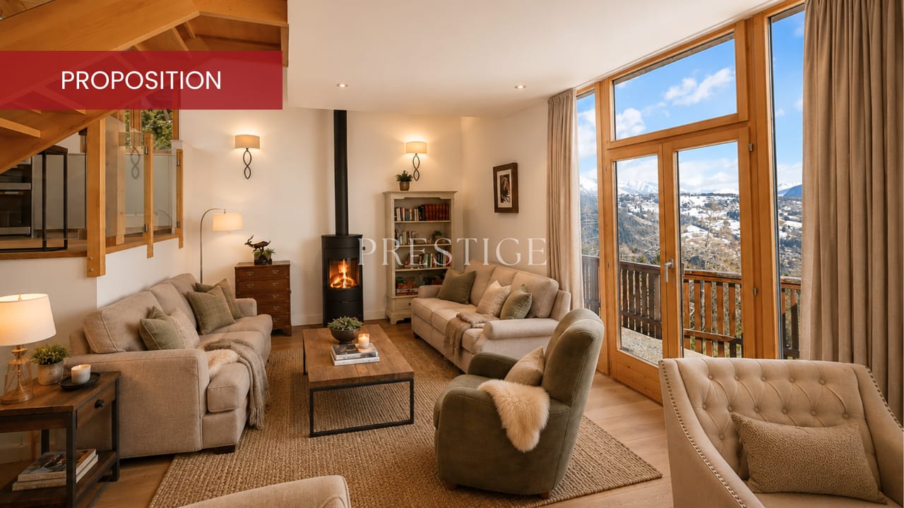 Chalet familial ou pied‑à‑terre lumineux à Anzère — photo 2