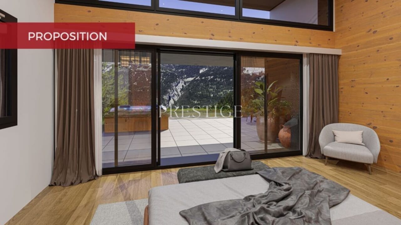 Chalet Étoile des Neiges : Charme alpin et vue panoramique exceptionnelle — photo 6