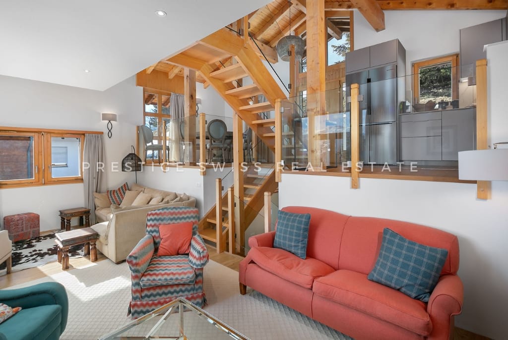 Chalet familial ou pied‑à‑terre lumineux à Anzère — photo 3