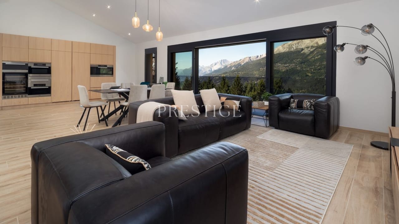 Chalet Étoile des Neiges : Charme alpin et vue panoramique exceptionnelle — photo 4