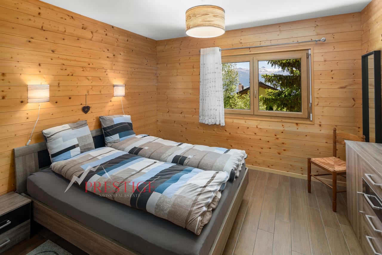 Beau chalet de 4 chambres à louer à la semaine. — photo 8