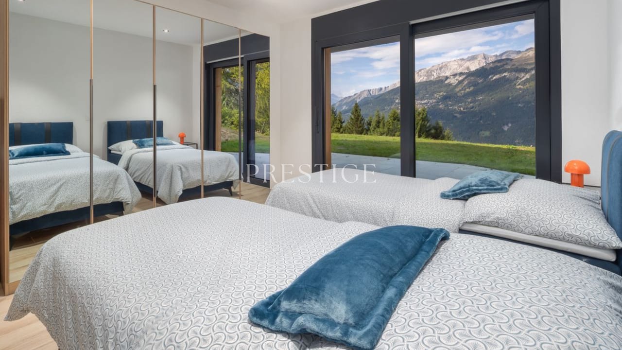 Chalet Étoile des Neiges : Charme alpin et vue panoramique exceptionnelle — photo 7