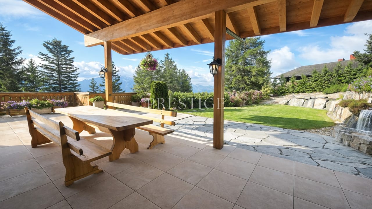 Chalet familial de standing à Anzère - Discretion, luxe, spa & ascenseur — photo 9