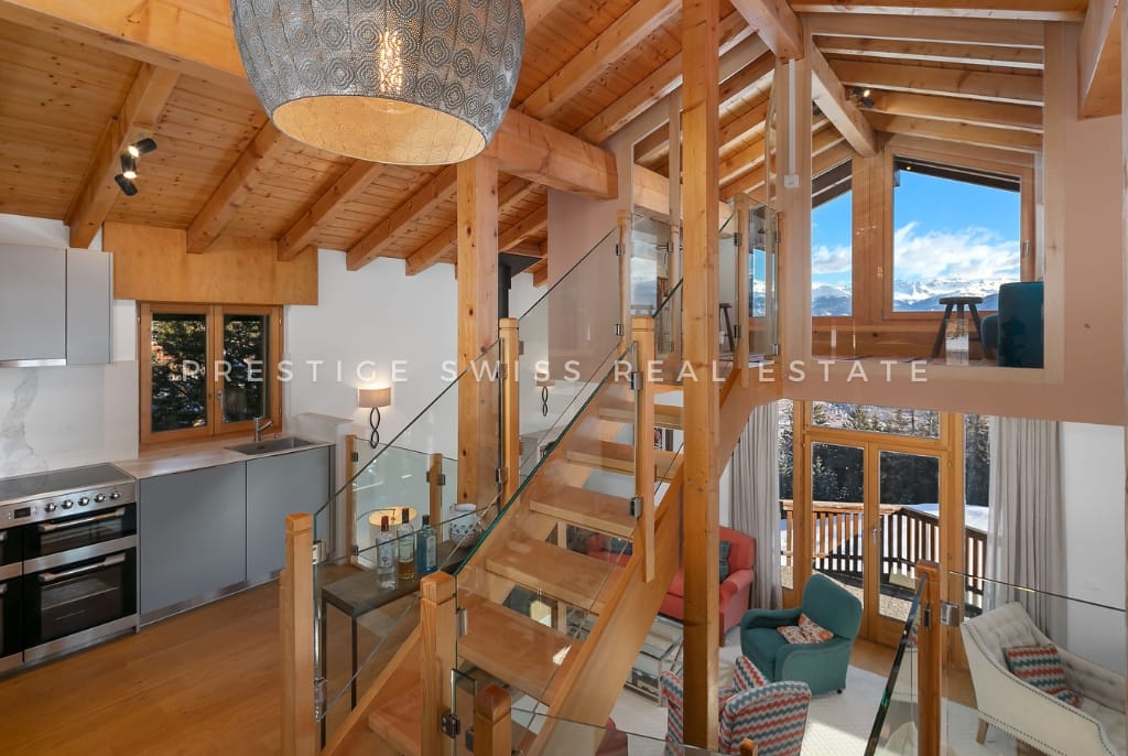 Chalet familial ou pied‑à‑terre lumineux à Anzère — photo 6