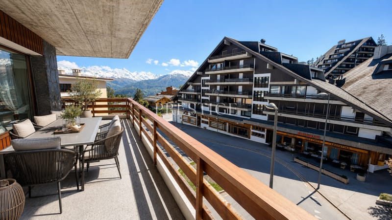 Appartement  de 5 pces au centre de Crans-Montana