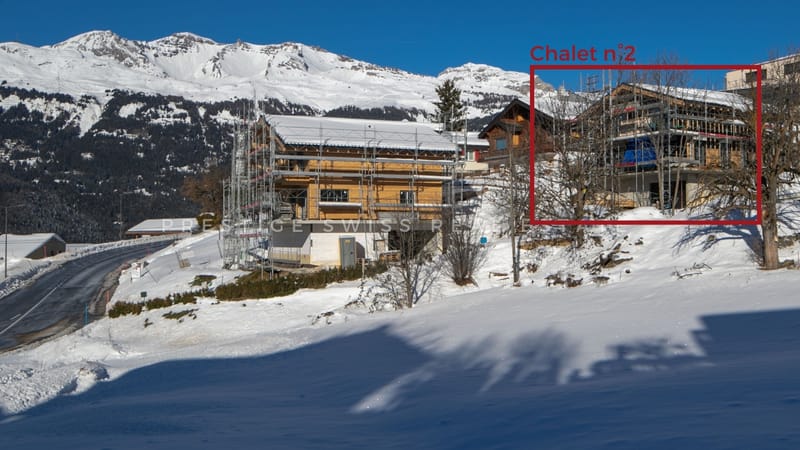 (BROUILLON) Chalet "Pra Derri 2"d'exception à Lens : Luxe, Modernité et Panorama Alpin