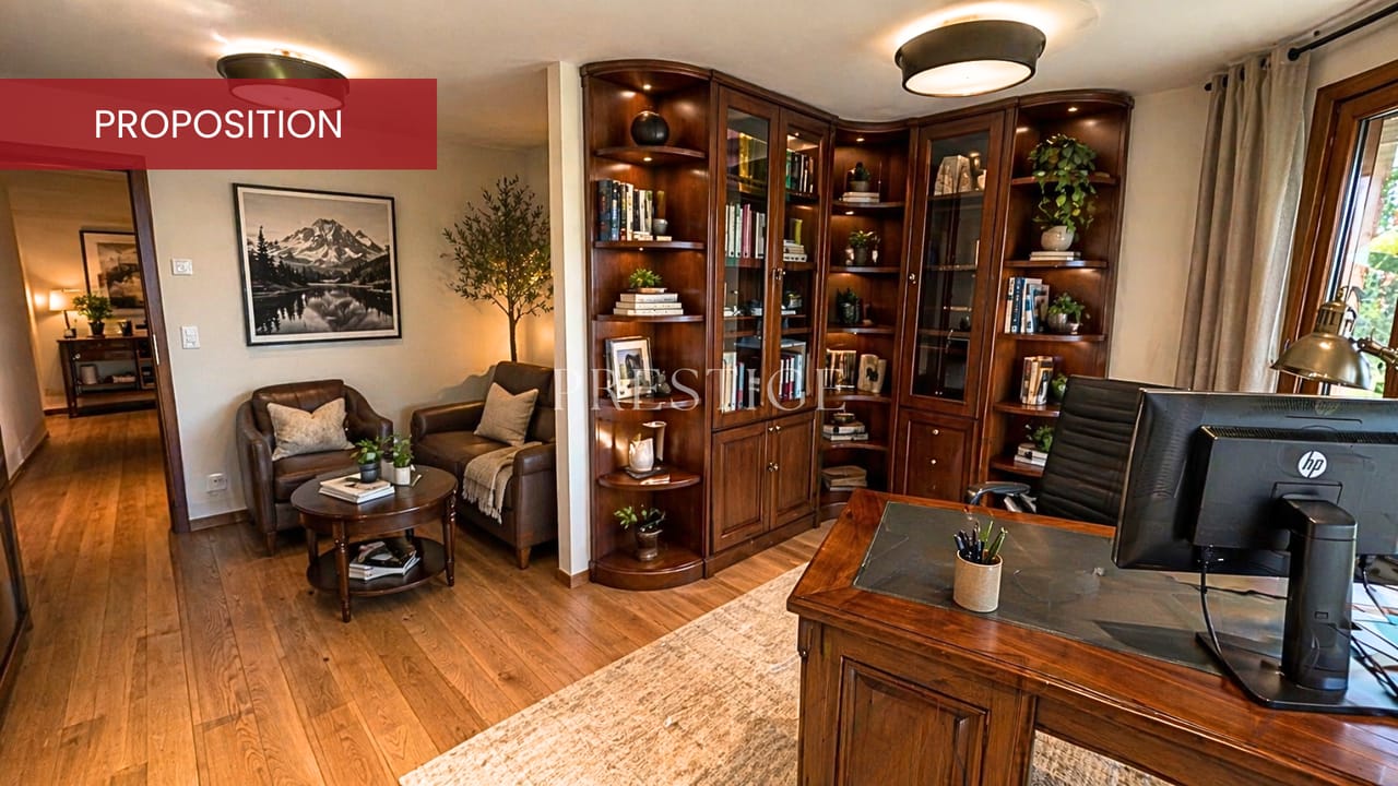 Chalet familial de standing à Anzère - Discretion, luxe, spa & ascenseur — photo 6