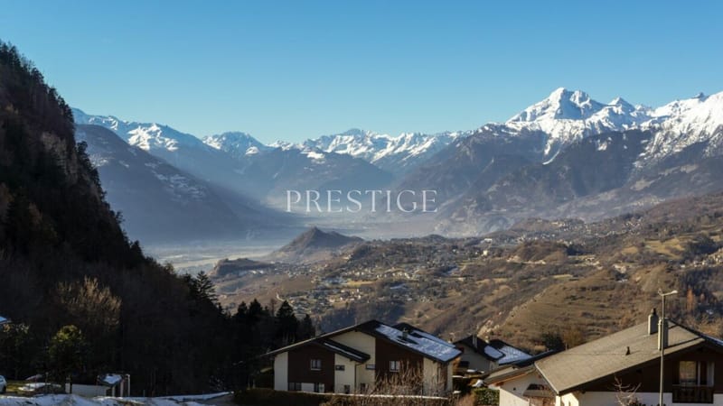Chalet "Pra Derri 1"d'exception à Lens : Luxe, Modernité et Panorama Alpin